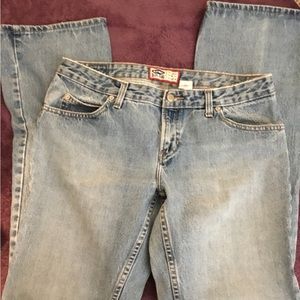 Old Navy Mid-rise Vintage Blue Jeans, 12 Long